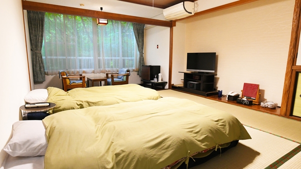 和室ツインベッド10畳＜ペットと一緒にご宿泊！＞